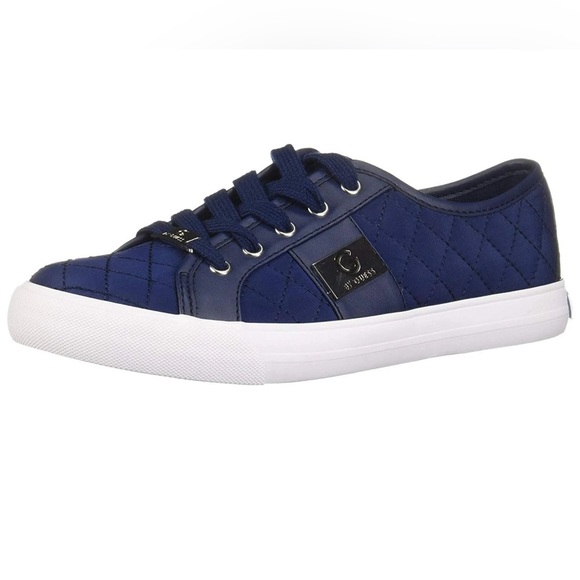 G by Guess Backer 2 low top Navy Quilted Sneakers sz 8 nwt - Picture 1 of 5